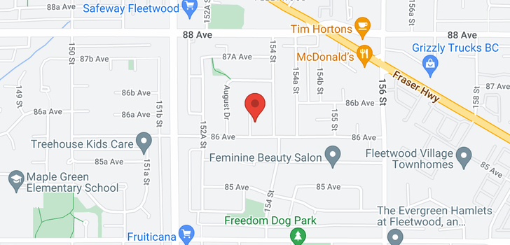 map of 8606 PRESTIGE PLACE